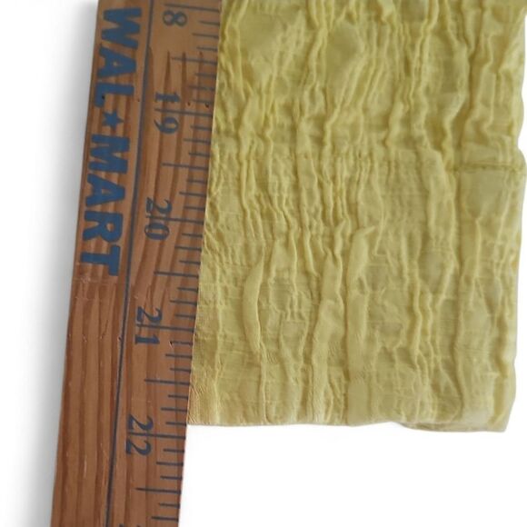 Lana Lee Vintage Yellow Textured Jacket Women’s 6 Grommet Button Front Rare Find - Picture 13 of 16